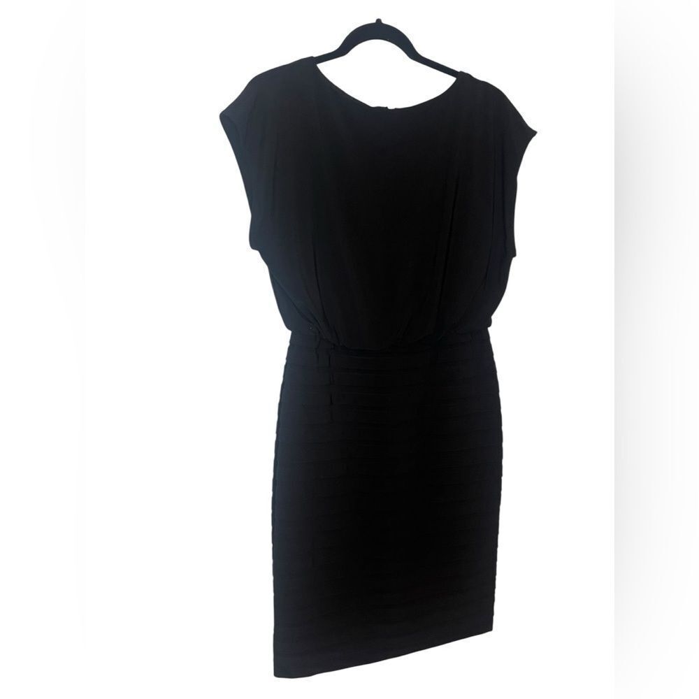 ADRIANNA PAPELL CLASSIC SHEATH KNEE LENGTH PARTY DRESS WOMENS SIZE 6 - Picture 3 of 9